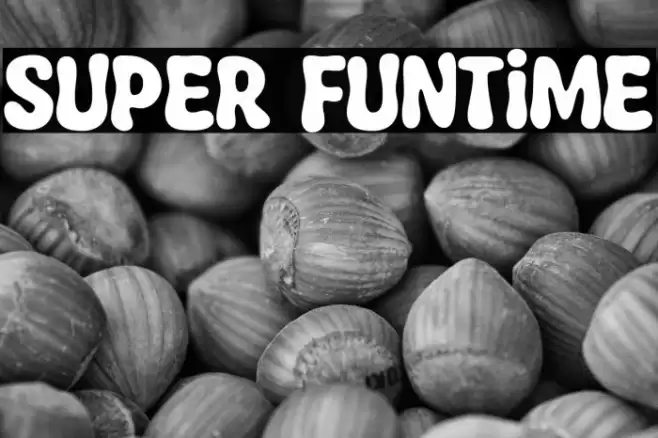 Super Funtime Font examples