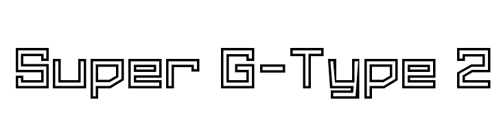 Super G Type 2 Font Ffonts Net