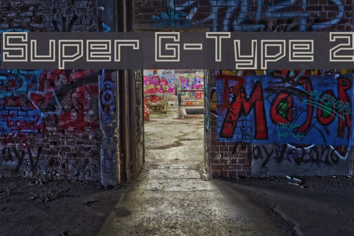 Super G Type 2 Font Ffonts Net