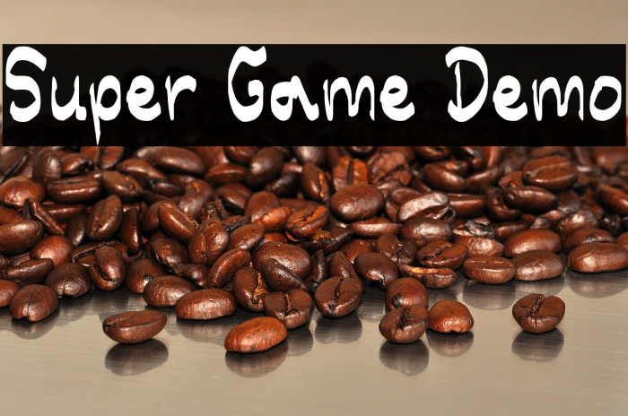 Super Game Demo Example 2