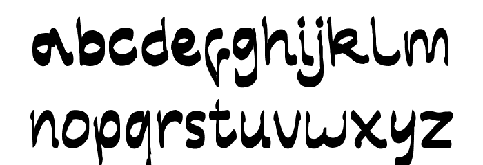 Super Game Demo Font LOWERCASE