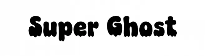 Super Ghost خط