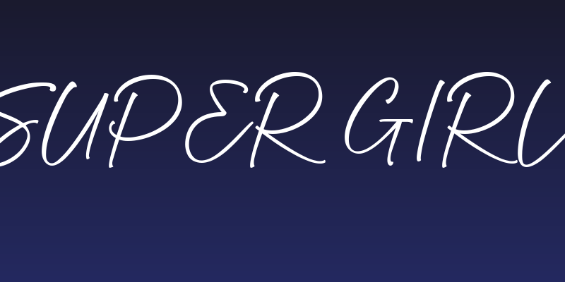 Super Girl Social Header