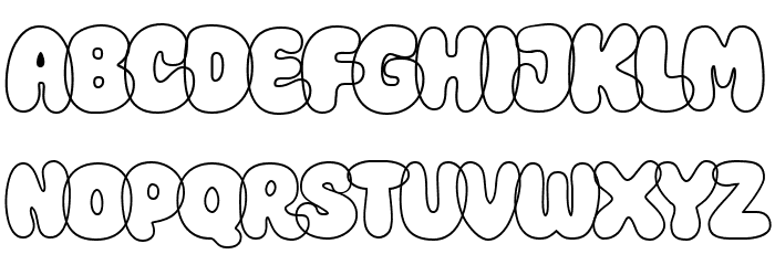 Super Glue Outline Font | Download for Free - FFonts.net