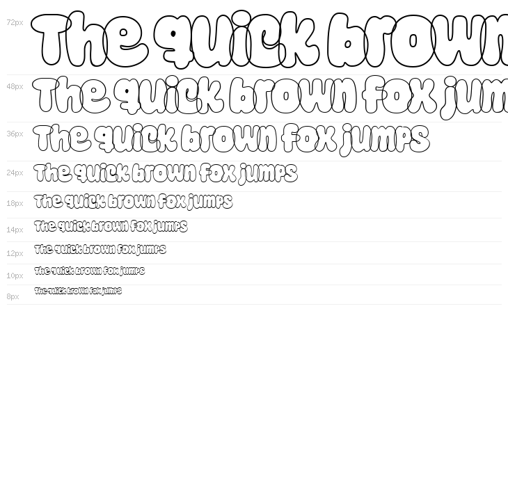 Super Glue Outline Waterfall