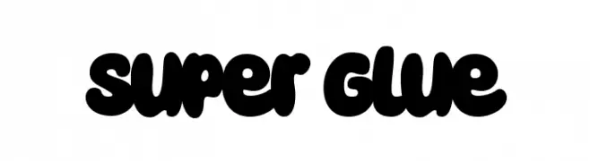 Super Glue  Скачать бесплатные шрифты