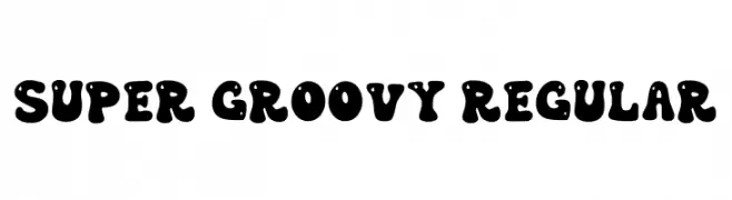 Super Groovy Regular  تنزيل الخطوط