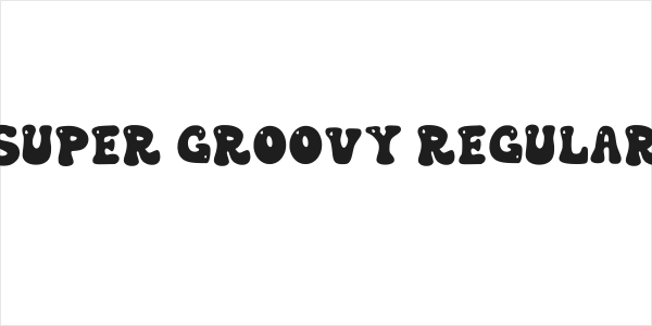 Super Groovy Regular Logo