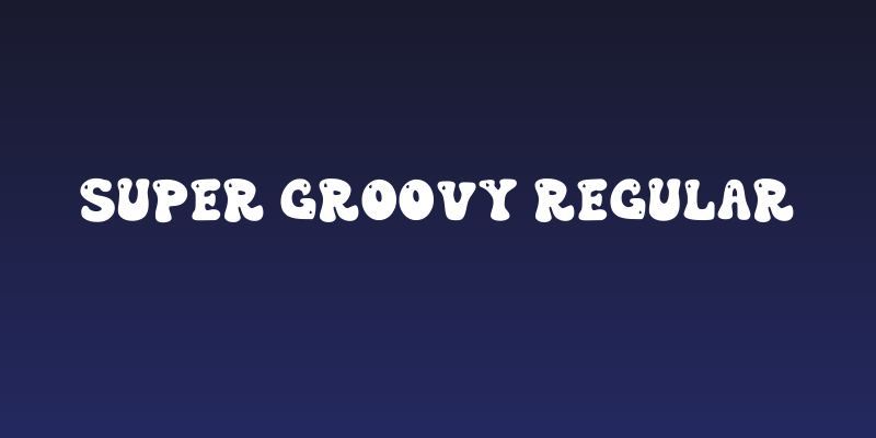 Super Groovy Regular Social Header