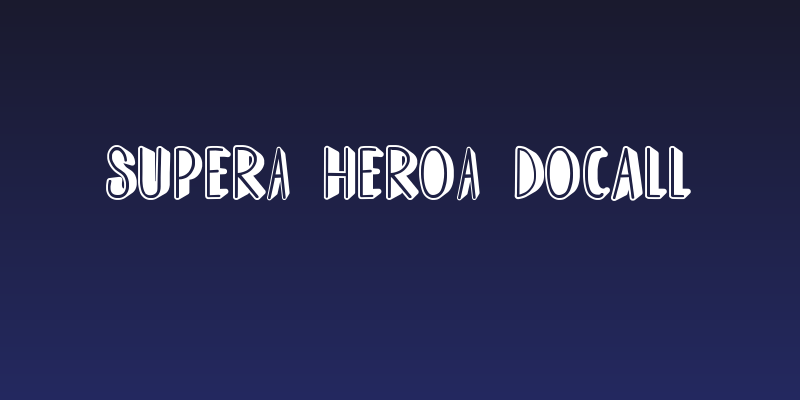Super-Hero-Docall Social Header