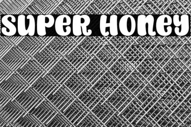 Super Honey Font examples