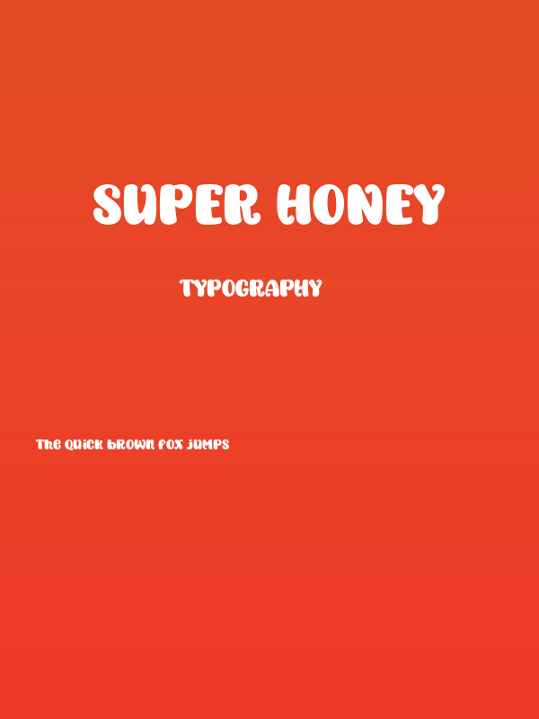 Super Honey Poster