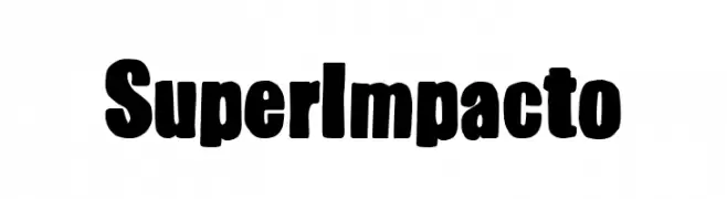 Super Impacto  Free Fonts Download