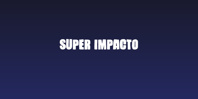 Super Impacto Social Header