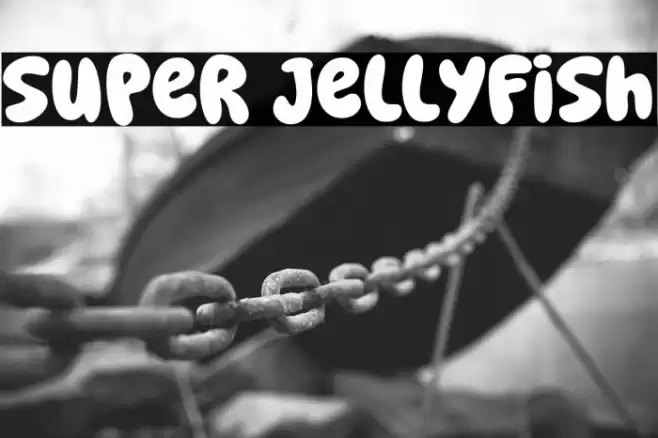 Super Jellyfish Font examples
