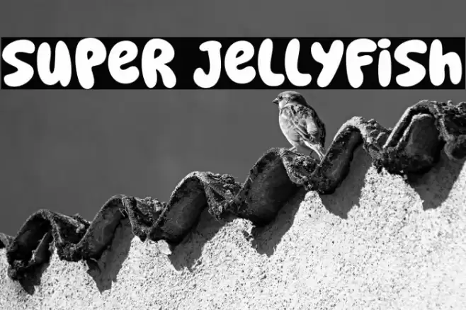 Super Jellyfish Font examples