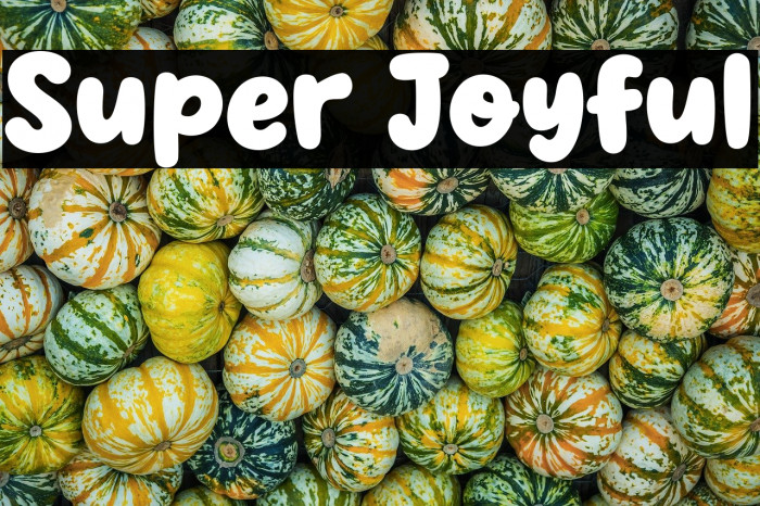 Super Joyful Example 3