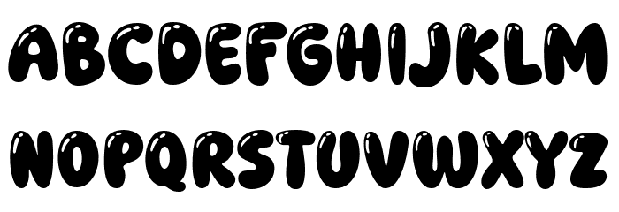 Super Kindly Font Litere mari