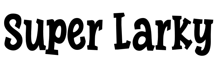 Super Larky  Frei Schriftart Herunterladen
