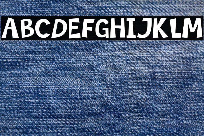 Super Liam Sans Extreme Regular フォント examples