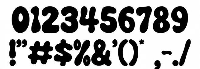 Super Magic Regular Font OTHER CHARS