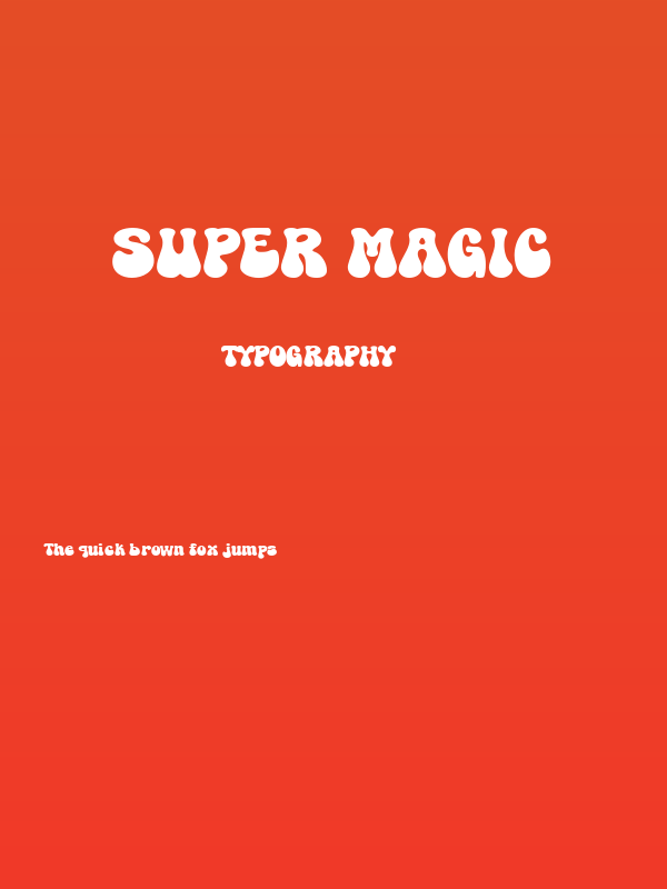 Super Magic Poster