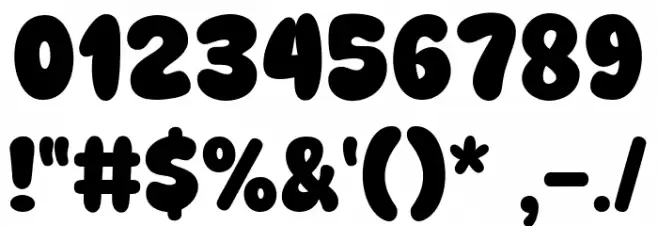 Super Magical Font OTHER CHARS