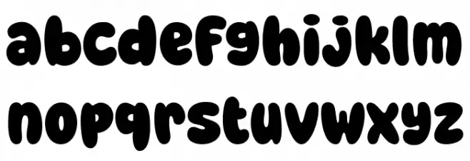 Super Magical 字体 小写