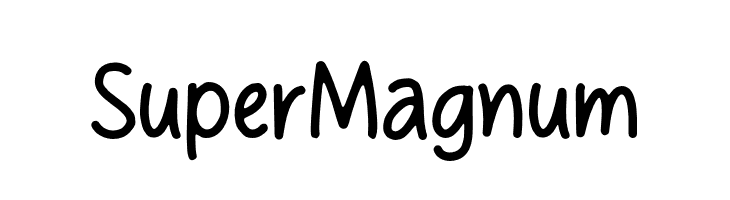 Super Magnum  font caratteri gratis