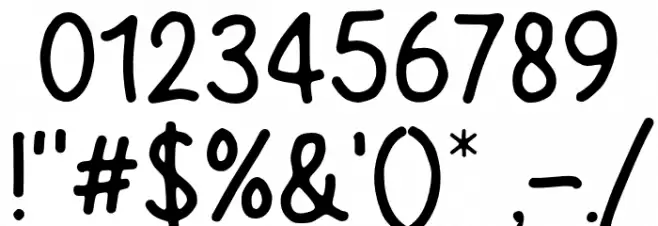 Super Magnum Font OTHER CHARS