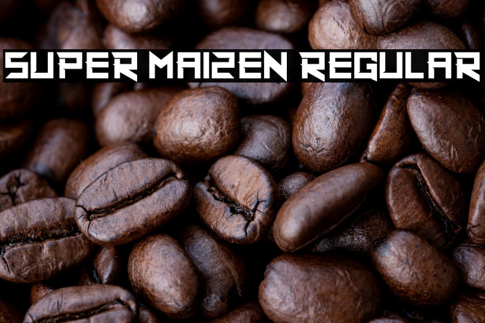 Super Maizen Regular Example 2