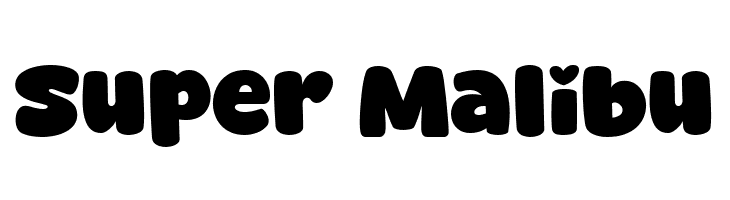 Super Malibu  baixar fontes gratis