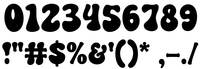 Super Maples Font OTHER CHARS