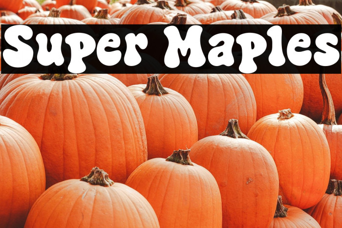 Super Maples Example 1