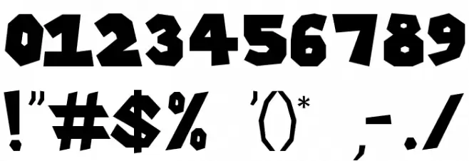 Super Mario 256 Font OTHER CHARS