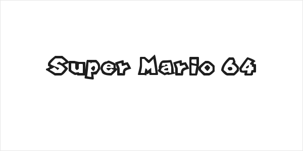 Super Mario 64 Logo
