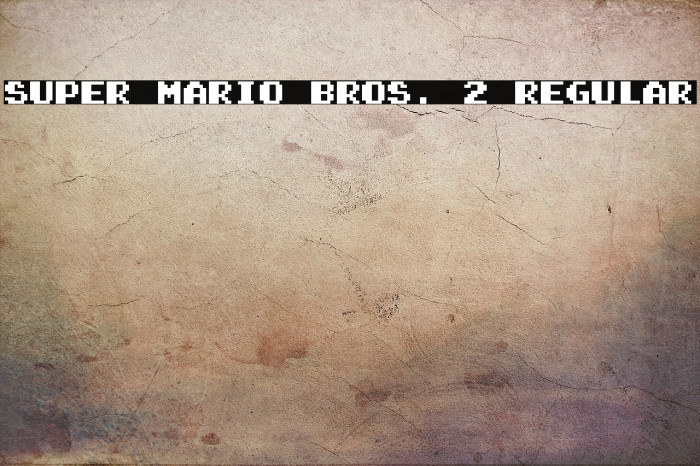 Super Mario Bros. 2 Regular Example 2