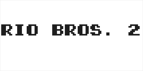 Super Mario Bros. 2 Regular Logo