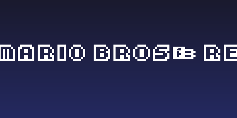 Super Mario Bros. 3 Regular Social Header