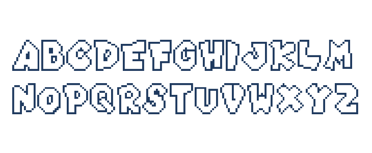 Super Mario SC gba Regular Lowercase