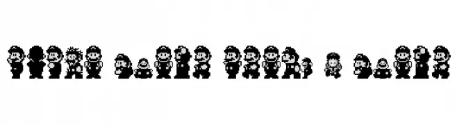 Super Mario World - Mario  免费字体下载