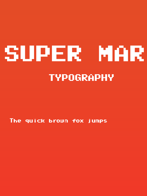 Super Mario World Text Box Regular Poster