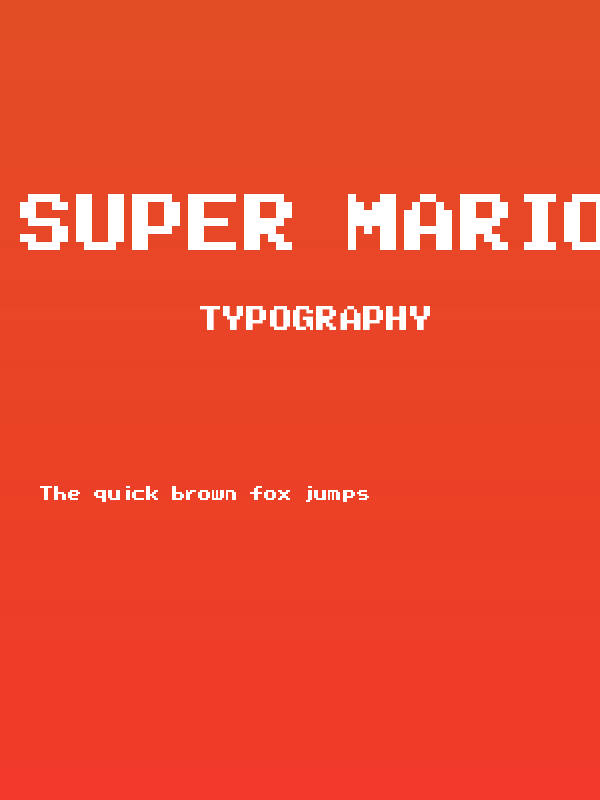 Super Mario World Text Box Regular Poster