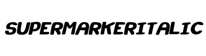 Super Marker Italic  Скачать бесплатные шрифты