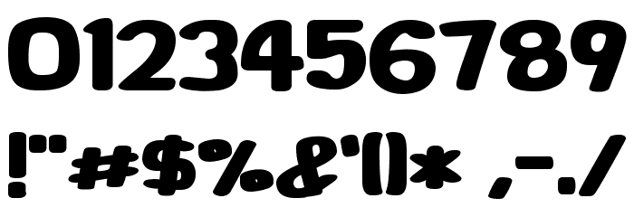 Super Marker Font OTHER CHARS