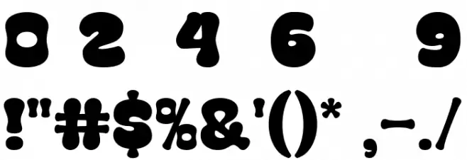 Super Matcha Font Alte caractere