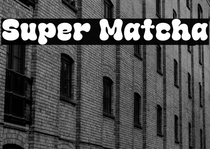 Super Matcha Example 1