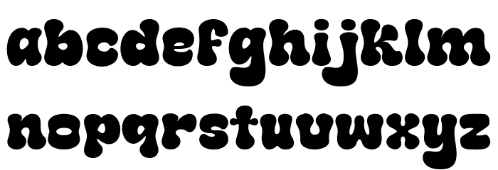 Super Matcha Font LOWERCASE