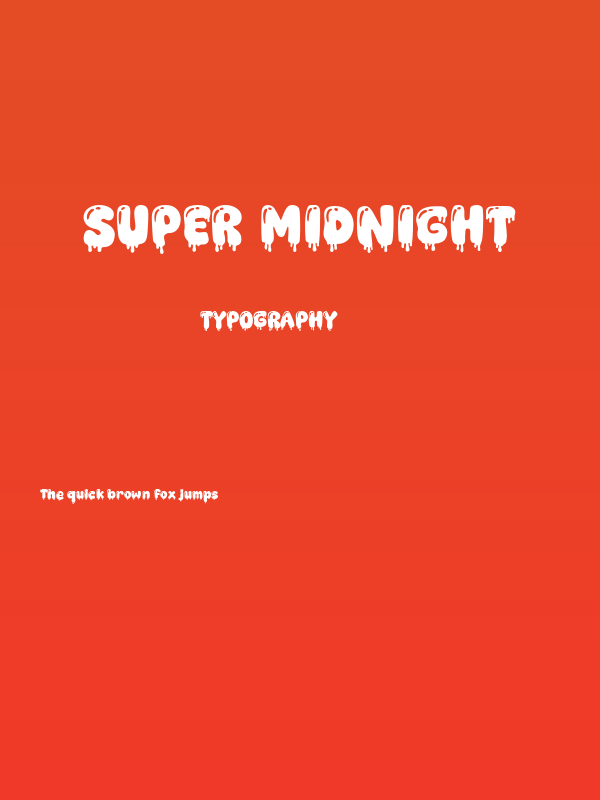 Super Midnight Poster