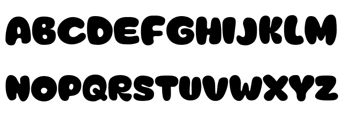 Super Milk Font LOWERCASE